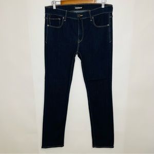 Express Skinny Mid Rise Denim Jean